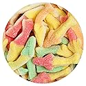 Sour Sugared Gummy Sharks, 1 Pound Bulk Bag, Assorted Gummy Sharks, Sour Gummy Candy, The Hampton Popcorn & Candy Company