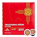 New Mexico Piñon K Cups Coffee Pods - Naturally Flavored, Traditional Piñon Medium Roast 100% Arabica Beans for Hot or Cold Brew - Single Serve