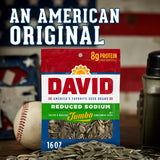 DAVID Reduced Sodium Sunflower Seeds, Original Flavor, 16 oz.