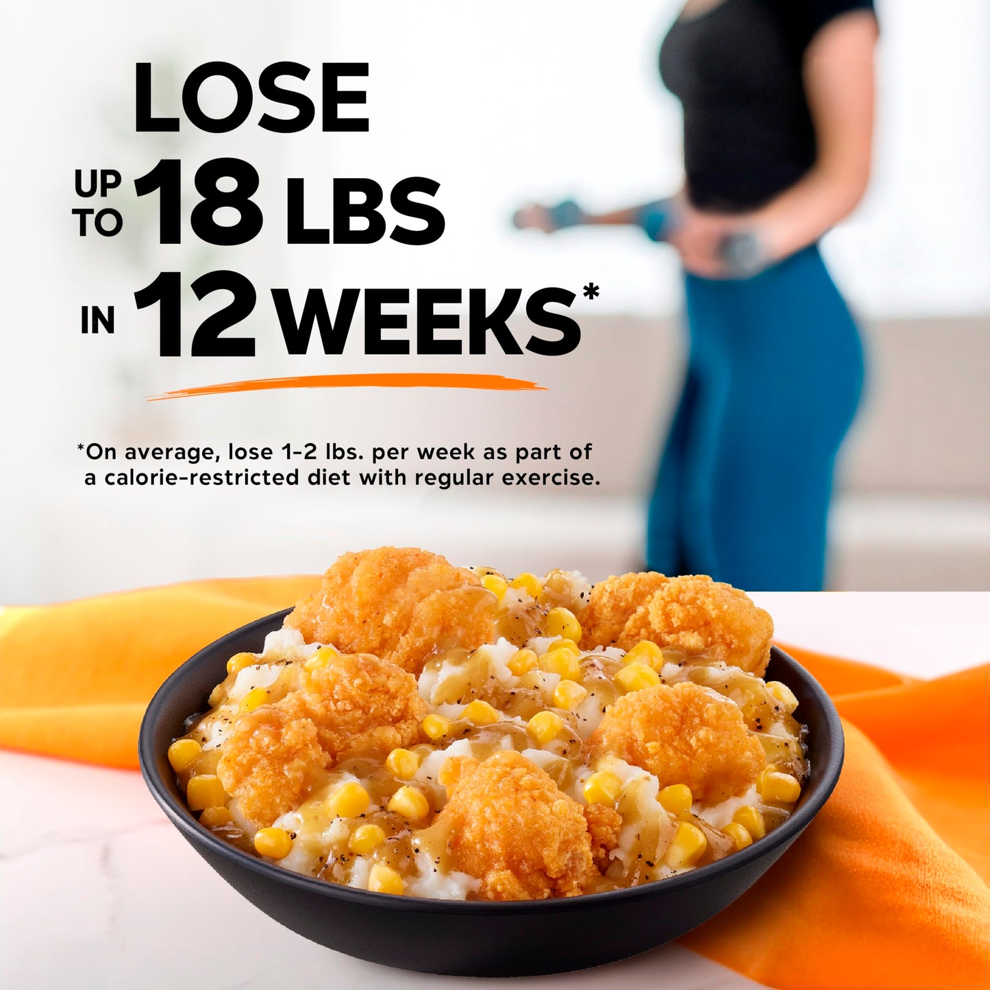 Lean Cuisine Signature Fried Chicken Dinner, Frozen Meals, Frozen Fried Chicken