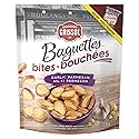 Boulangerie Grissol Baguette Bites, Crispy Garlic Parmesan - Light and Crispy, Perfects as a Stand-Alone Snack or With Your Favourite Dips 130g