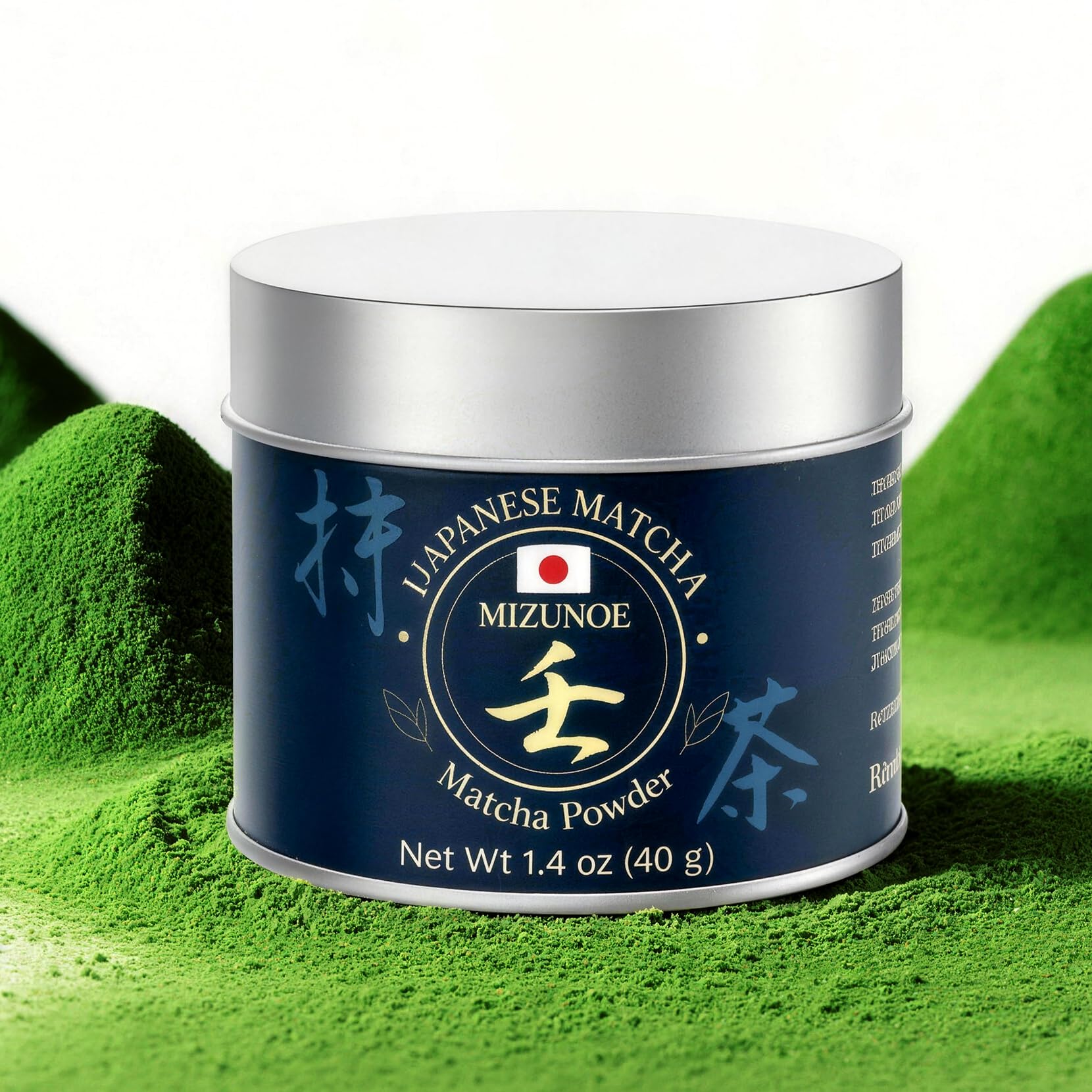 MIZUNOE Matcha Ceremonial Grade Matcha Powder - Authentic Japanese First Harvest Premium Matcha Powder Tea, 100% Pure Unsweetened, Green Tea