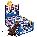 Tony’s Chocolonely Belgian Dark Chocolate Candy Bar, Pure Chocolate Bars for Snacks, Party Favors, Gifts, or Gift Basket, Vegan, 70% Cacao, Made From