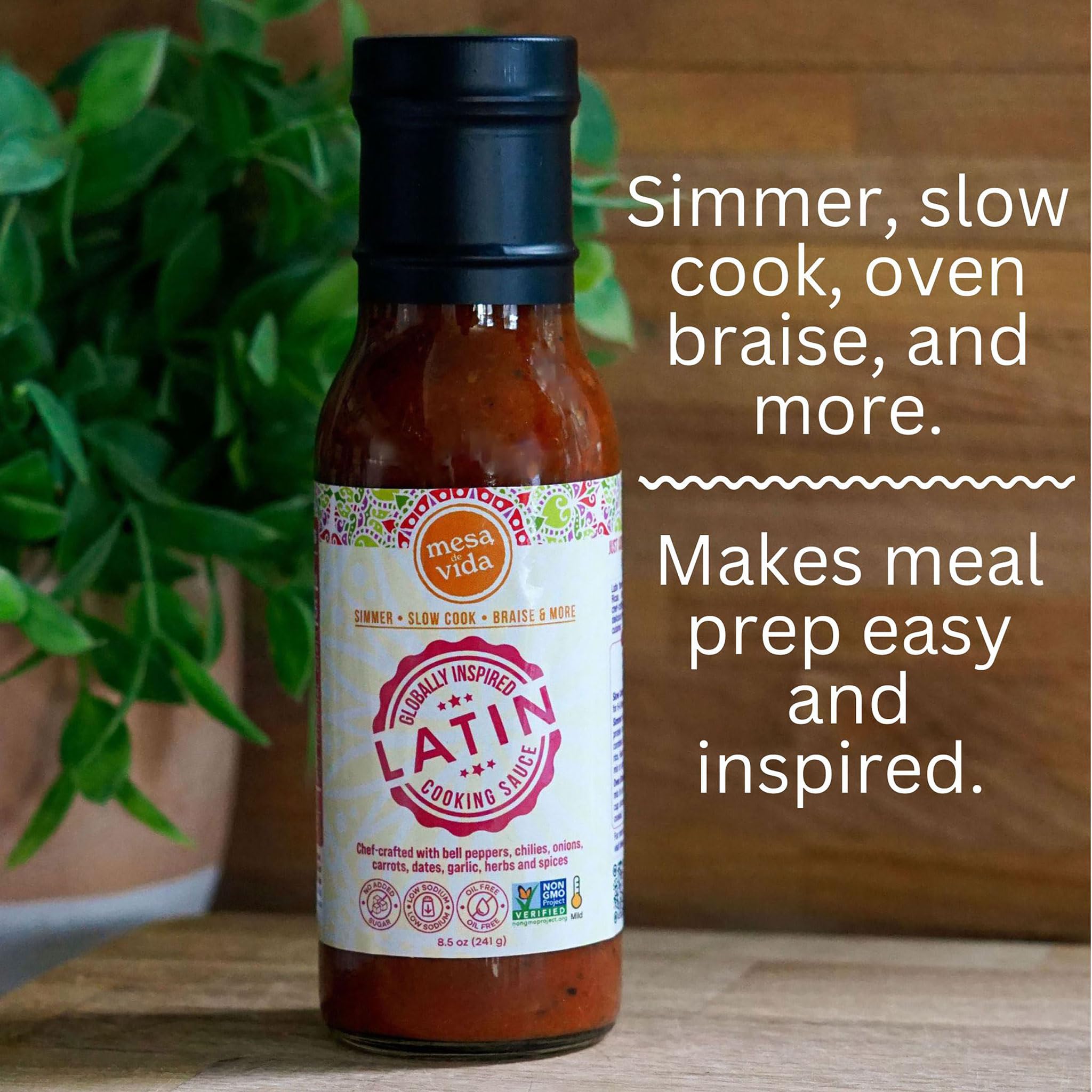 Mesa De Vida, Sauce Cooking Latin, 8.5 Ounce