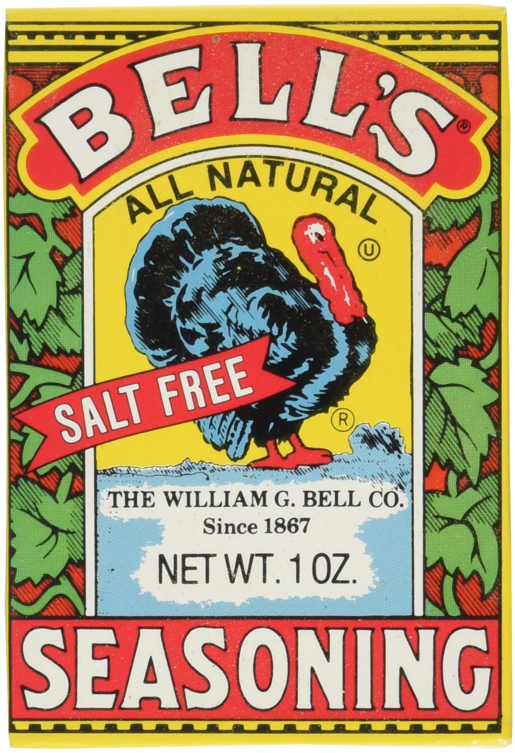 Bells Bell'S Poultry Seasoning, 1-Ounce Boxes (Pack of 6)
