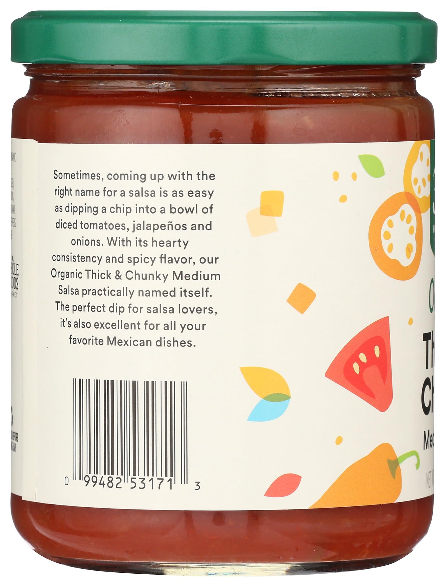 365 By Whole Foods Market, Organic Thick & Chunky Medium Salsa, 16 Ounce