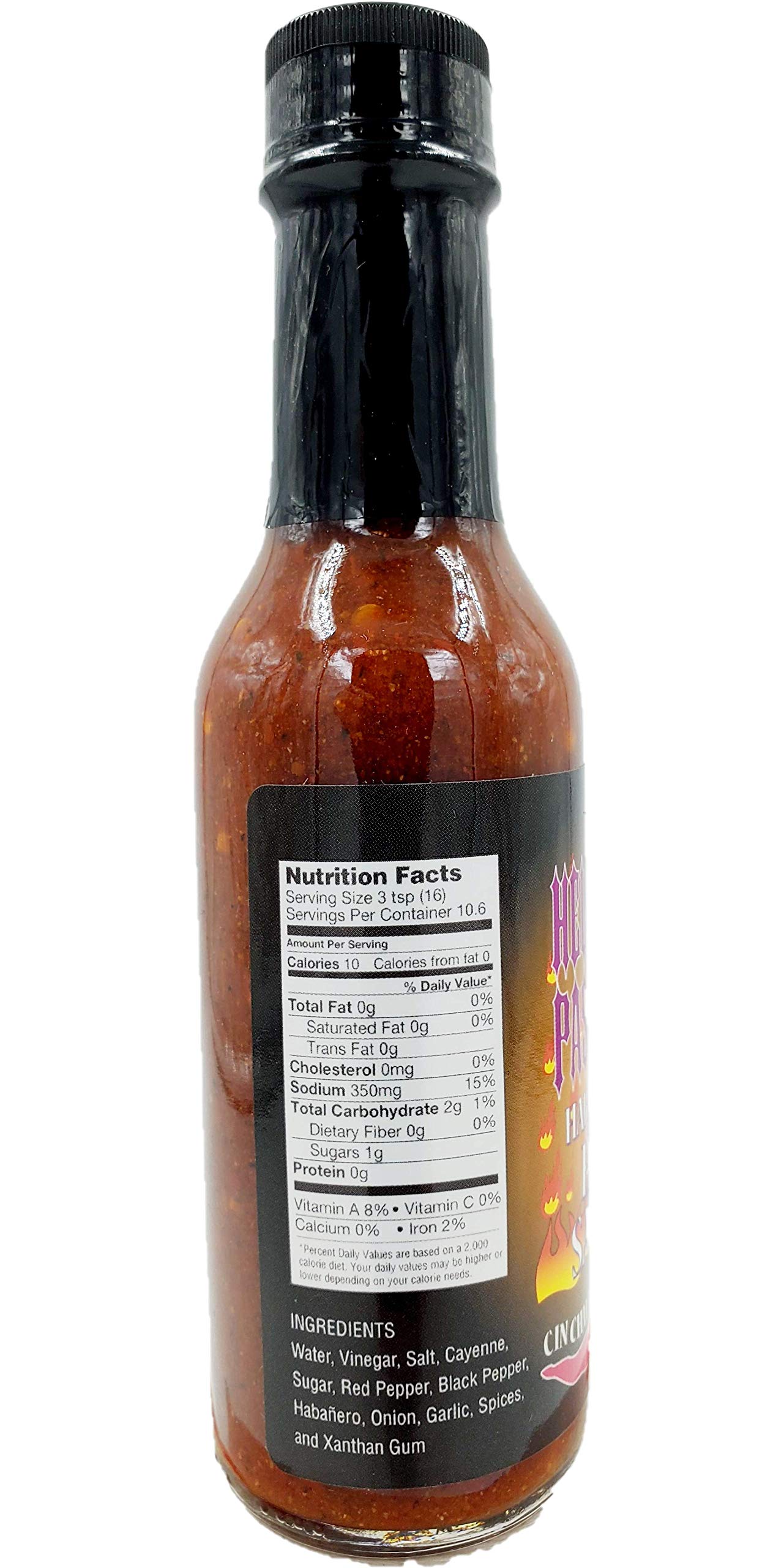 Hell's Passion Habanero Hot Sauce