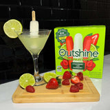 Outshine Fruit Ice Bars, Strawberry Lime & Raspberry, 18 Fl Oz Box