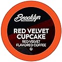 Brooklyn Beans Red Velvet Coffee Pods - Compatible with Keurig 2.0 K Cup Brewers, 40 Count, Dessert-Inspired Red Velvet Flavored
