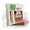 OLDSOUL Professional Cone Waffle Mix | GLUTEN FREE & VEGAN | 10 Lbs | Chocolate Flavor | Batter Mix | 224 Cone Waffles (10 Lbs, Gluten Free & Vegan)