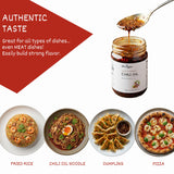 24Vegan - Garlic Chili Oil | 100% Vegan, Gluten-Free, No MSG Garlic Chili Crisp Oil | Non-GMO (7.5oz)