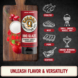 Spicy Sweet Cherry Apple Habanero BBQ Glaze by Kosmo's Q