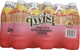 Nature’s Twist Sugar Free Strawberry Lemonade with Real Fruit Juice - Caffeine Free, Low Sodium, Natural Flavor, 16.9 Fl Oz Bottles (24-pack)