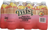 Nature’s Twist Sugar Free Strawberry Lemonade with Real Fruit Juice - Caffeine Free, Low Sodium, Natural Flavor, 16.9 Fl Oz Bottles (24-pack)