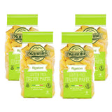 Sanniti Italian Gluten Free European-Kosher Vegan GMO-Free RIGATONI Pasta Made with Corn and Rice, 8.8 oz (Pack of 4)