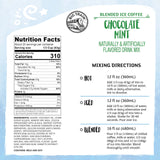 Big Train Chocolate Mint Blended Ice Coffee Beverage Mix, 3.5 Pound (Pack of 1)