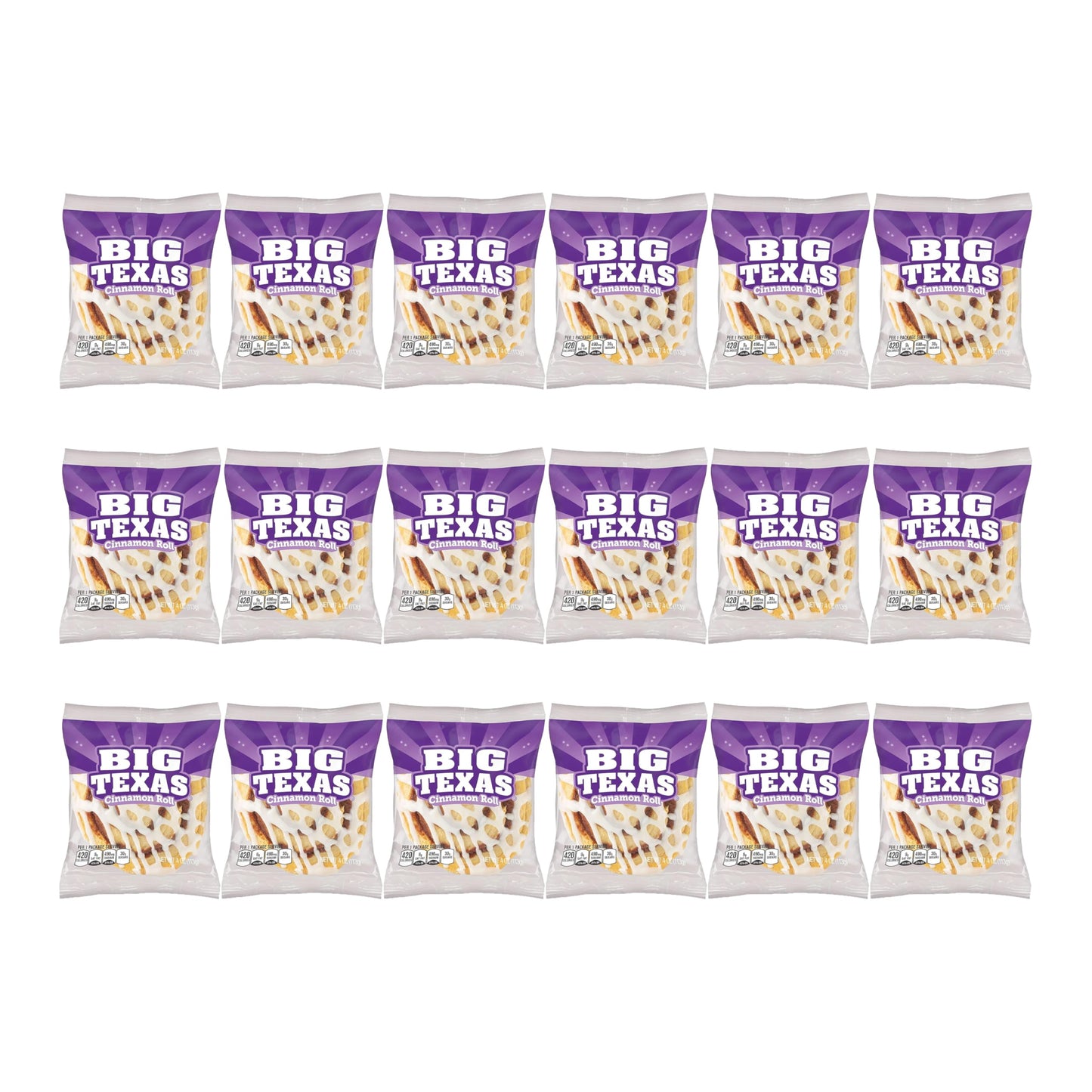 Cloverhill Cinnamon Rolls 24 Count - Giant 4 oz Individually Wrapped Pastries - Bakery Fresh Cinnamon Buns for Breakfast Snacks - Soft Cinnamon Bread