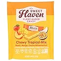 Sweet Haven Plant-Based Candy, Chewy Tropical-Mix, Naturally Flavored, Vegan Friendly, Gluten Free & Non-GMO, 4.44 Ounce (Pack of 6)
