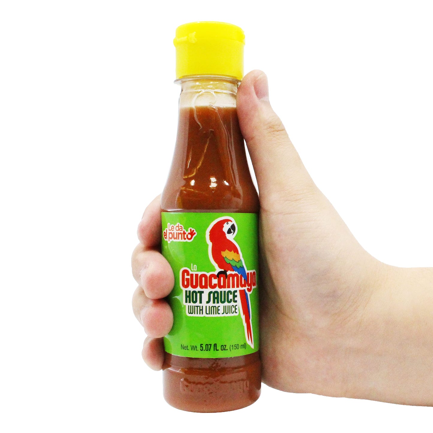 La Guacamaya Hot Sauce with Lime Juice (1 x 5.07 oz. Bottle)