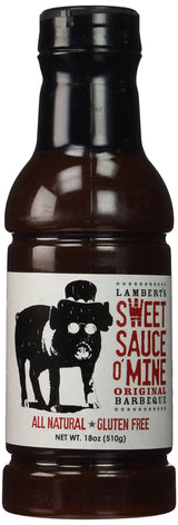 Sweet Swine O' Mine Barbecue Sauce (Original, 18 Ounce Single)