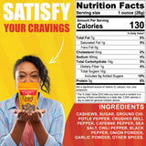 OZARK NUT ROASTERS, Chipotle Roasted Cashews with Spicy Kick, Flavored Savory Snacks, World-Class Gourmet Candied Nuts, Resealable Pack (14 oz)