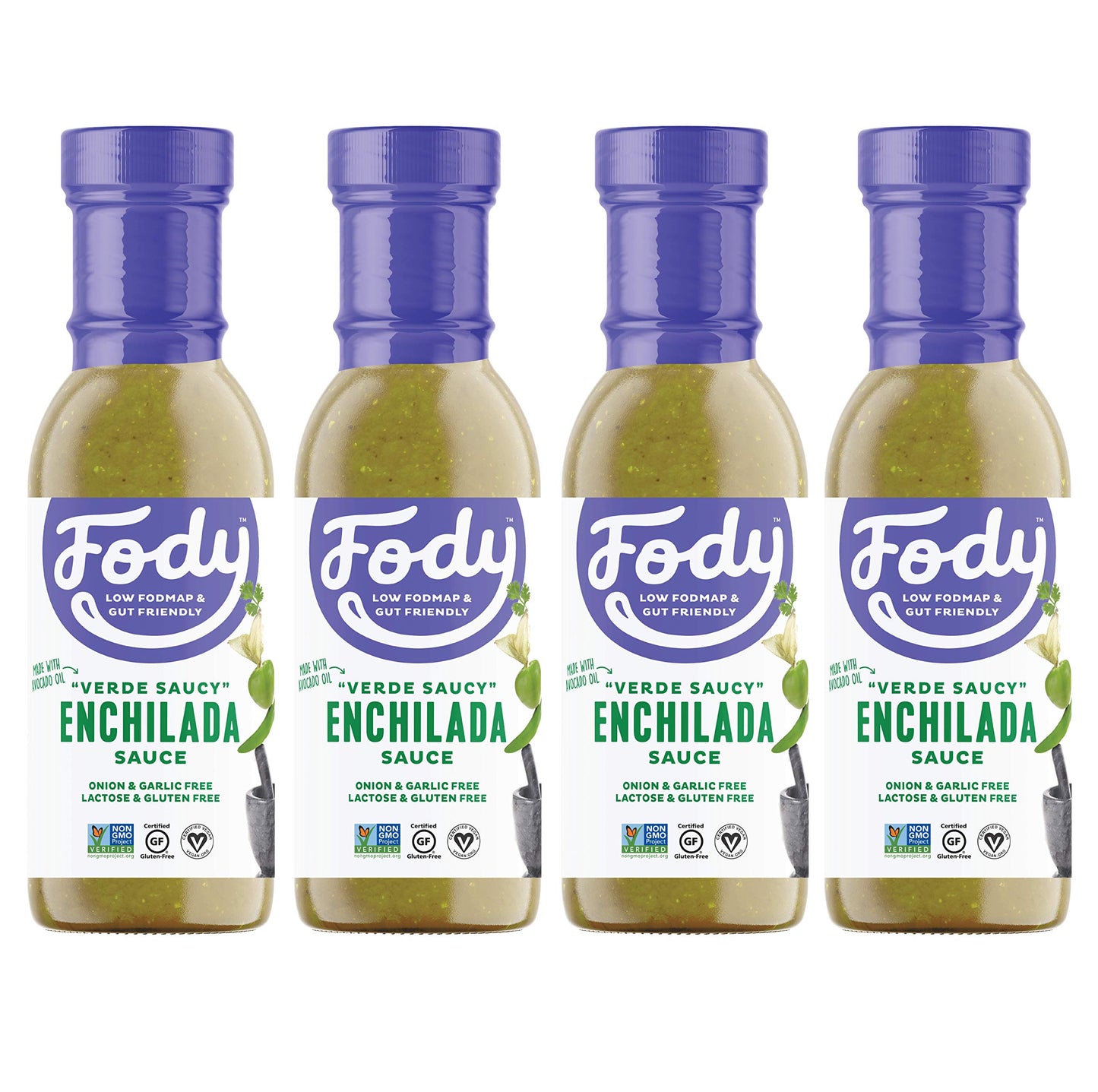 Fody Food Company Verede Saucy Enchilada Sauce, 8.5 OZ