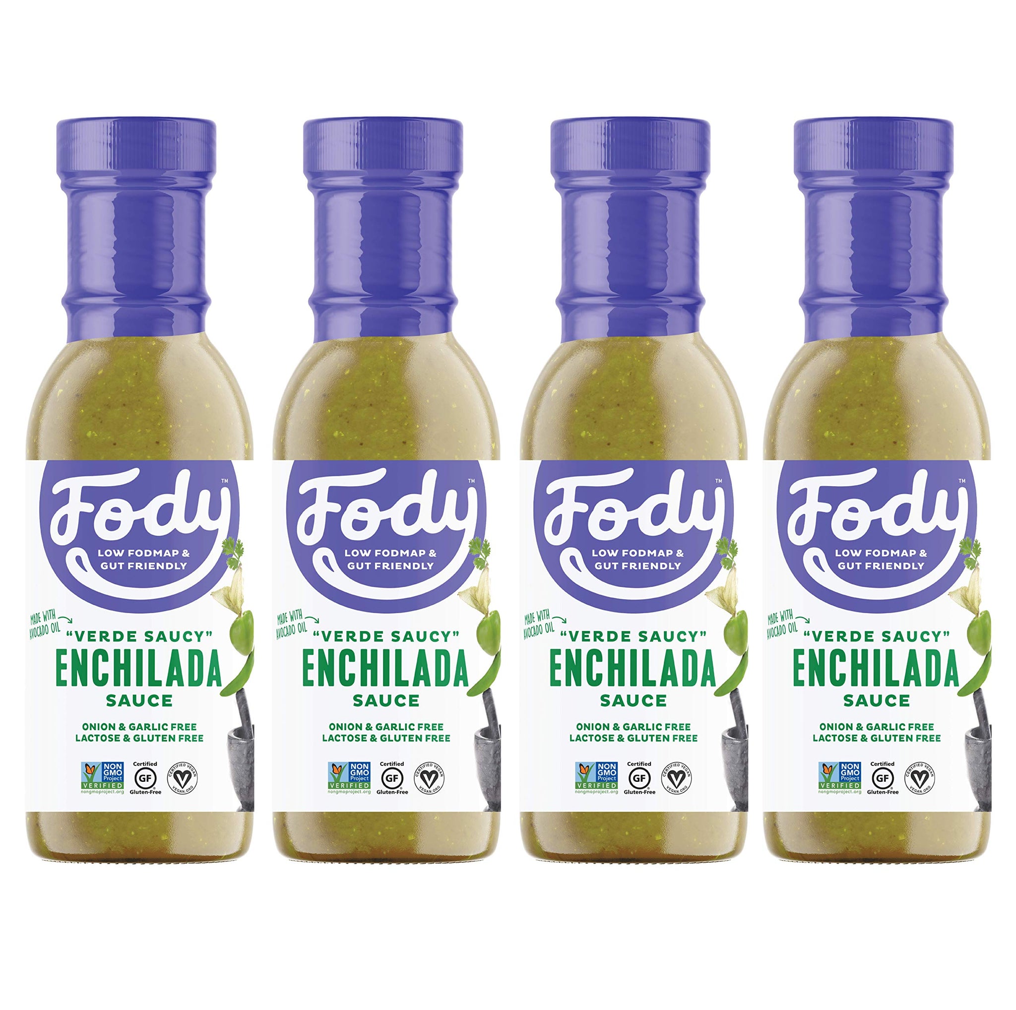 Fody Food Company Verede Saucy Enchilada Sauce, 8.5 OZ