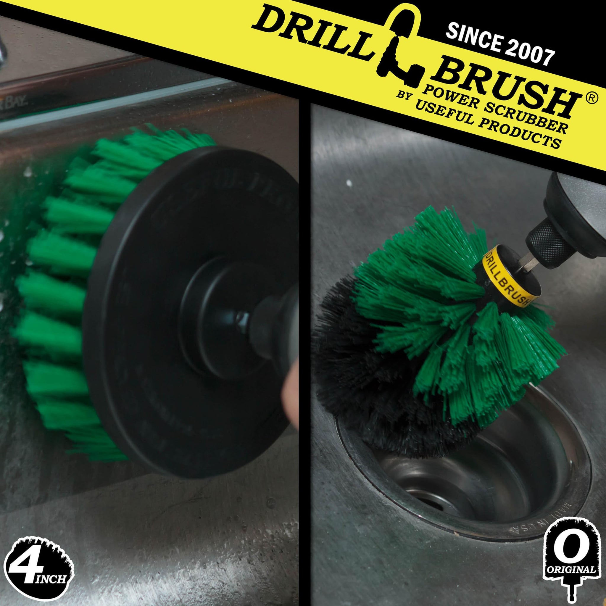 Household Kitchen Cleaners - Kitchen Cleaning Supplies - Cast Iron Skillet Scrubber - Pots and Pans Scrub Brush - Stovetop Cleaner - Oven Rack Shiner