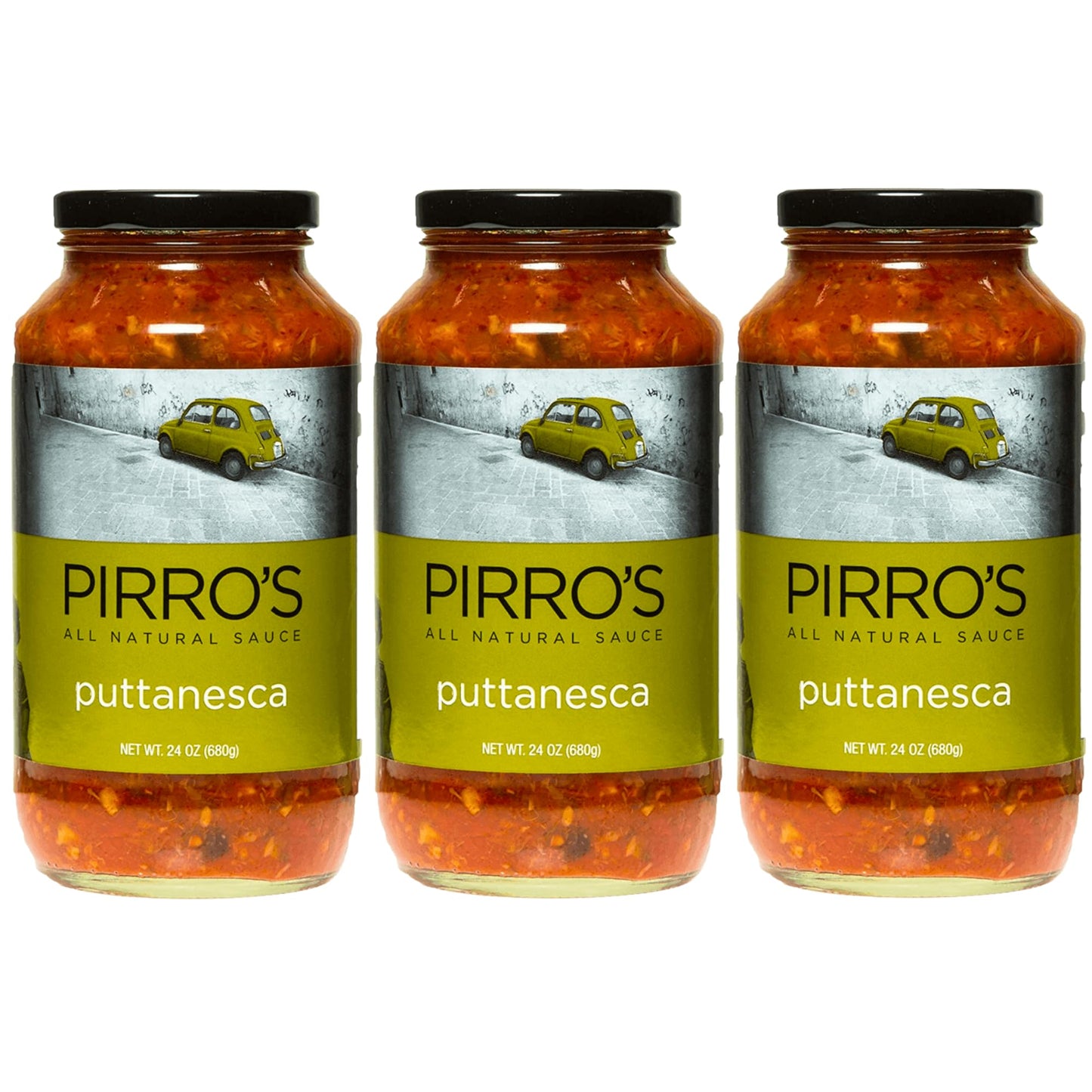 Pirro's Puttanesca, All Natural Sauce, 24 Ounce (Pack of 3)