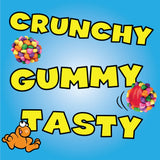 Nerds, Gummy Clusters Candy, Rainbow, Crunchy and Gummy, 3 Ounce