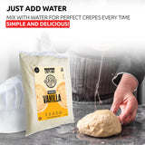 OldSoul Professional Crepe Mix | Dough Mix | Vanilla Flavour | 5 Lbs | 36 Crepes (5 Lbs, Traditional)