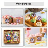 250th Anniversary Party Kiss Stickers - US 1776-2026 250 Years Birthday Freedom Label Stickers Round Mini Chocolate Candy Wrappers - 4th of July Party