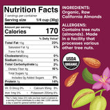 Wilderness Poets California Almonds - Organic Raw Almonds, 2 Pound (32 Ounce)