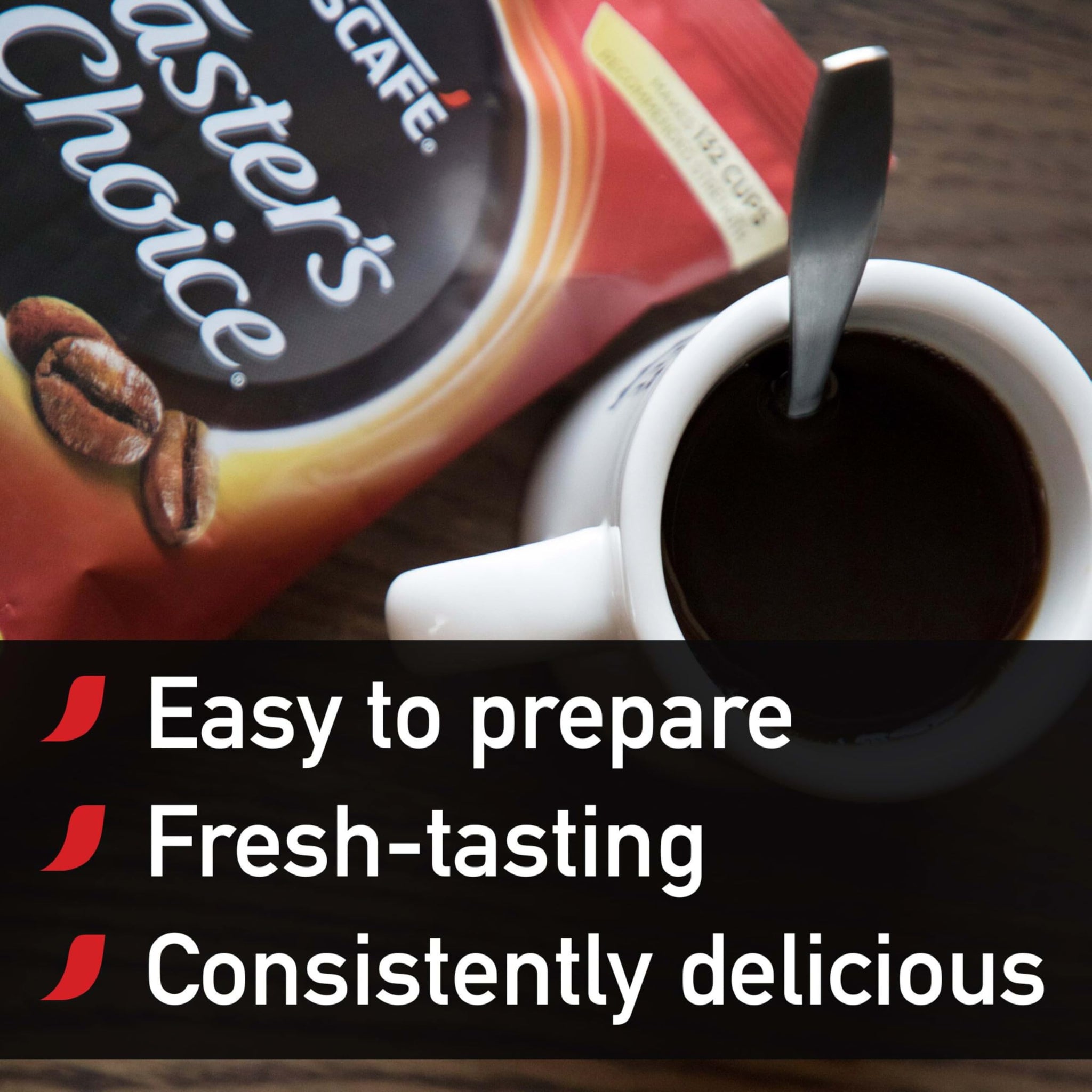 Nescafe Instant Coffee, Taster's Choice Light Roast House Blend, 8 oz Bulk Pouch