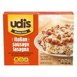 Udi's Gluten Free Italian Sausage Lasagna, Frozen, 8 oz.