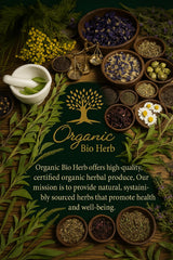 Organic Bio Herbs-Premium Organic Dried Yarrow Flowers - Non-GMO, Sustainably Sourced Herbal Infusion for Teas, Tinctures & DIY Skincare - Handpicked