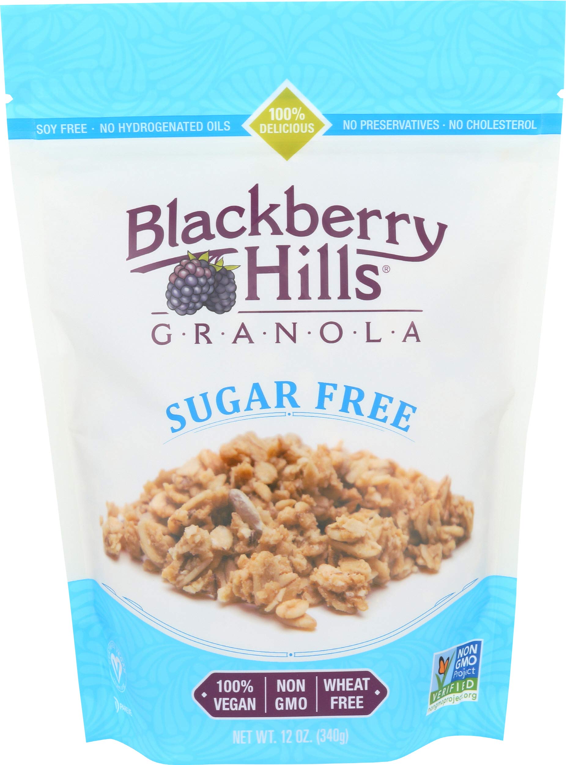 Blackberry Hills Bakery, Granola Sugar Free Wheat Free, 12 Ounce