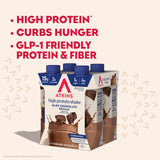 Atkins Dark Chocolate Royale Protein Shake, High Protein Shakes, Low Glycemic, Low Carb and Low Sugar Chocolate Flavored Protein Shakes, Keto