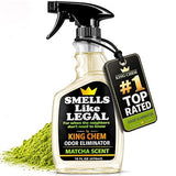 Smells Like Legal™ Matcha Odor Eliminator Spray - Powerful Commercial-Grade - Eliminates Smoke, Pet & Food Odors at source - Fabric-Safe, Non-Staining