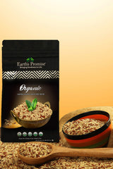 Heritage Gardens Organic Himalayan Nature Rice 32 oz (2 lb) - Rare Heirloom Grain, Single Origin, Non-GMO, Gluten Free, Low-Arsenic - Artisan Mountain Rice
