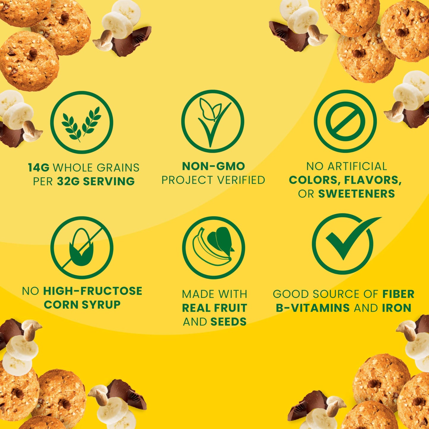belVita Energy Snack Bites, Banana, Dark Chocolate and Sunflower Seed, 5 oz