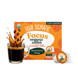 Four Sigmatic Mushroom Coffee K-Cups | Organic Dark Roast Coffee with Lion’s Mane Mushroom Powder & Yacon | Focus & Immune Support | Vegan & Keto |
