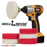 Bathroom - Cleaning Supplies - Drill Brush Power Scrubber Pads - Shower Cleaner - Bathtub - Bath Mat - Bathroom Sink - Tile Cleaner - Baseboard