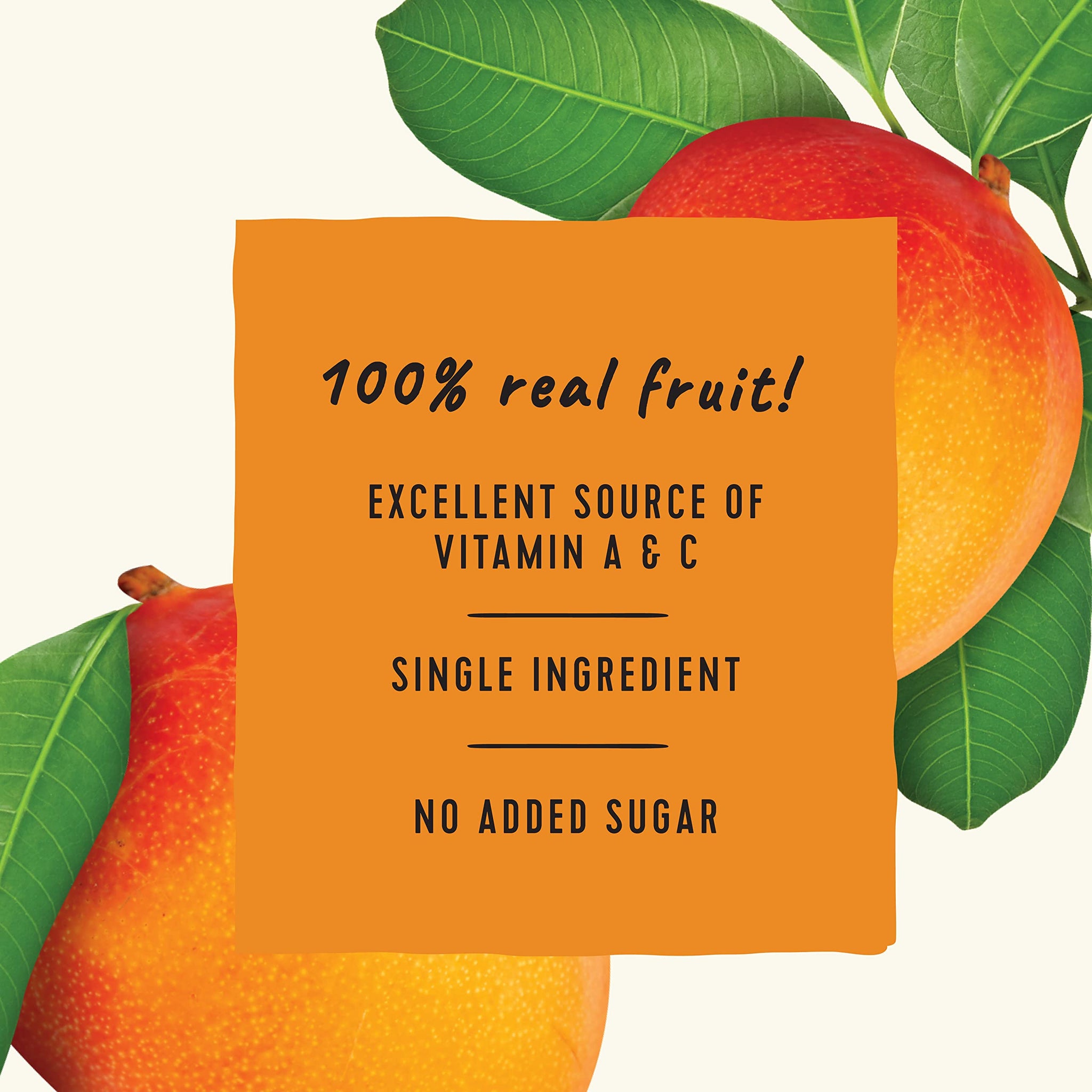 Golden Farms Mango Cups, Single Ingredient Healthy Snacks (Pack of 4), 100% Pure Fruit, No Added Sugar, Vegan, Gluten-Free, Kosher, Organic 4oz Fruit