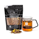Pure And Easy Tea, Cardio Care, Herbal Heart & Circulatory Support Tea, Caffeine-Free Multi-Botanical Wellness Blend (100g)