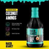 Naked & Saucy Reduced Sugar Coconut Aminos, Soy Sauce Substitute, 31 fl oz