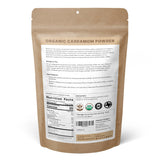 SPICY ORGANIC Cardamom Powder for Culinary Delights - Bulk Pack 15 LBS (240 oz) - Perfect for Flavoring Coffee, Baking, and Cooking - USDA Organic