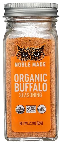 Noble Made by The New Primal, Organic Classic Buffalo Seasoning, 2.3 Ounce