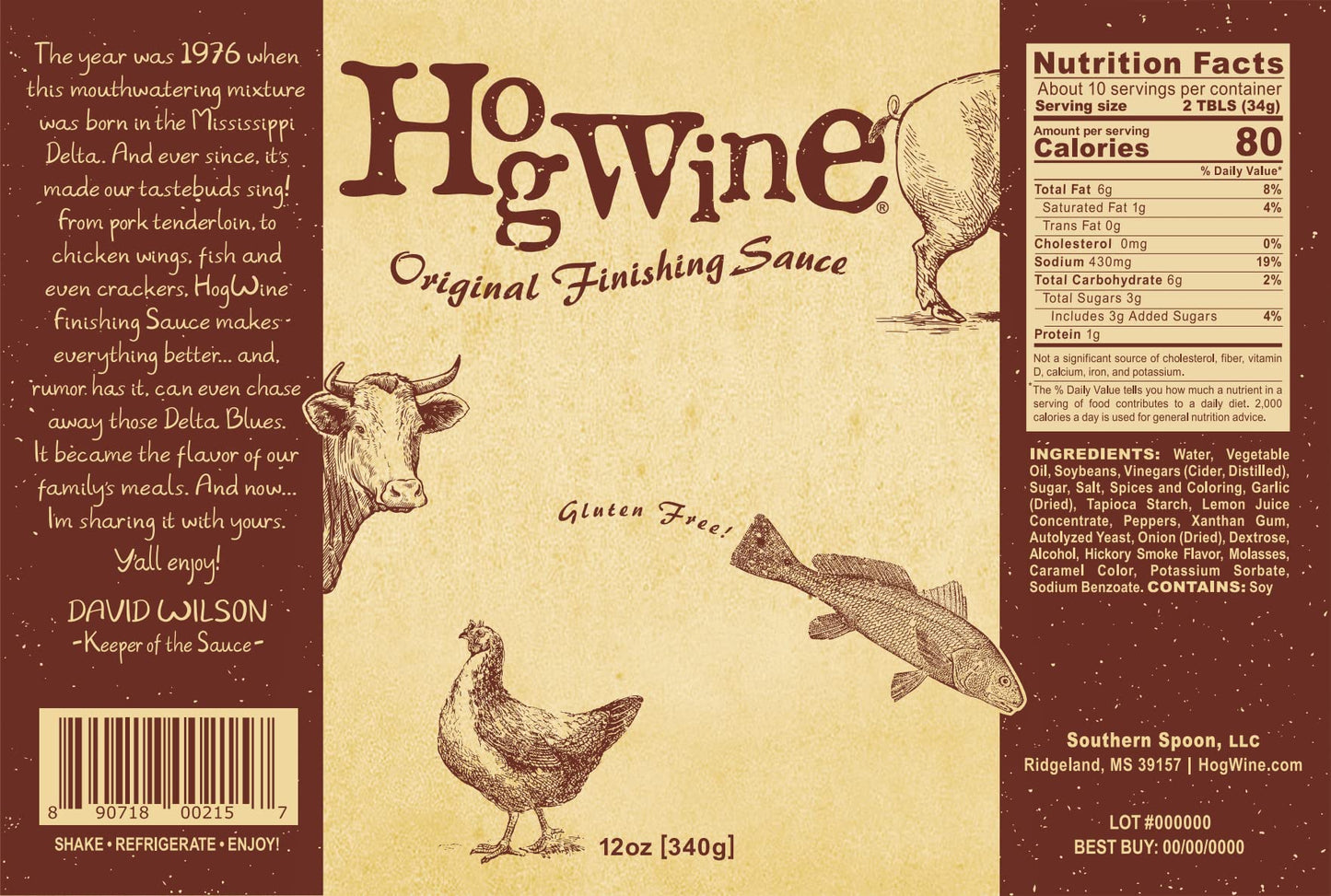 Hogwine Original Finishing Sauce