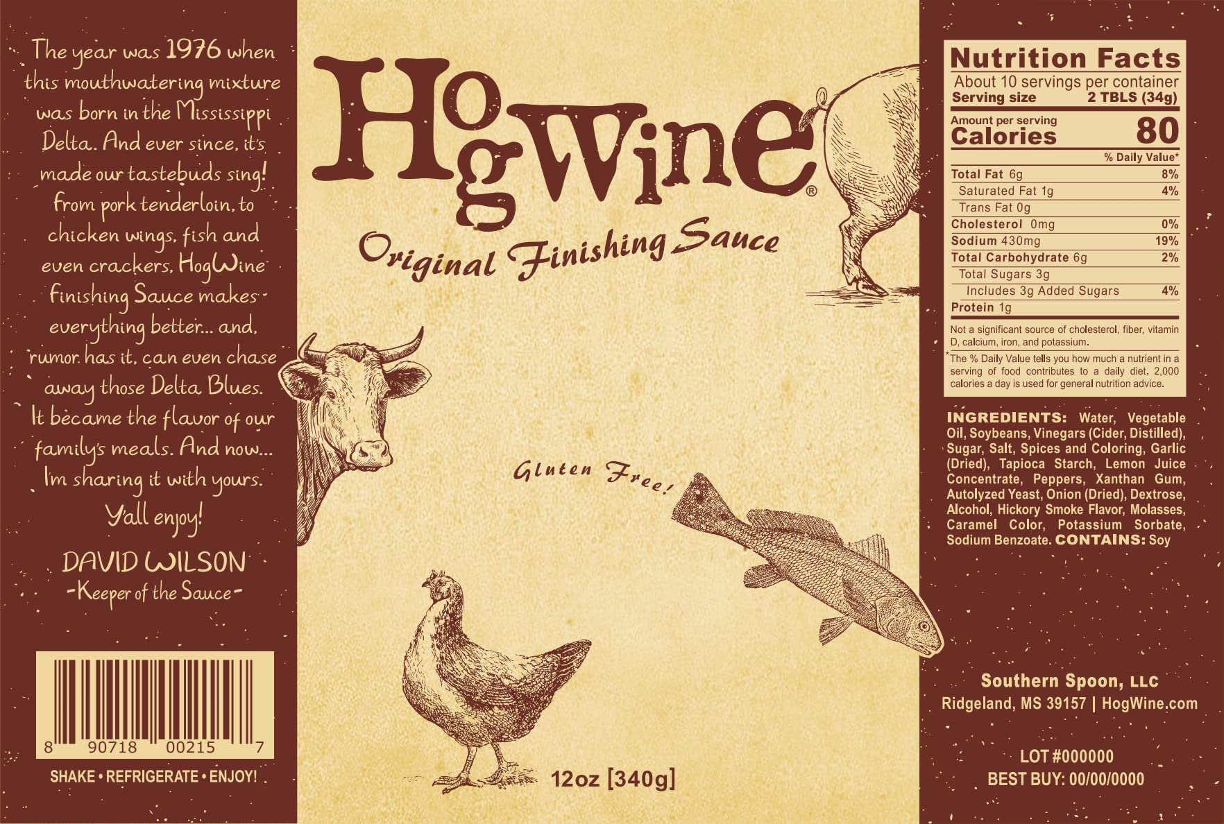 Hogwine Original Finishing Sauce